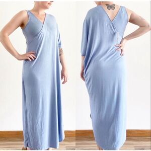 New LAMade Grecian Inspired Drapey Layered Dress Size S